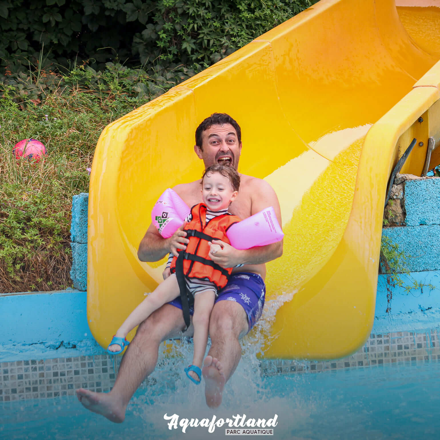 photos des enfants et ses parents aquafortland